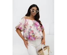 Italy Moda Bluzka-MI-BZ-32917.81-rožinė