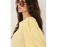 Italy Moda Bluzka-MI-BZ-3391.71-jasny geltona