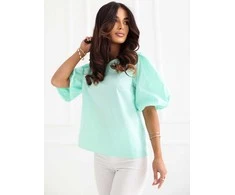 Italy Moda Bluzka-MI-BZ-3391.71-mietowy
