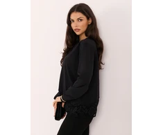 Italy Moda Bluzka-MI-BZ-3564.88-juoda