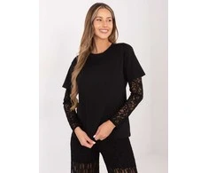 Italy Moda Bluzka-MI-BZ-4227.61-juoda
