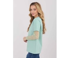 Italy Moda Bluzka-MI-BZ-4227.61-šviesiai žalia