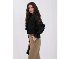 Italy Moda Bluzka-MI-BZ-4427.36-juoda
