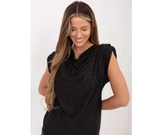 Italy Moda Bluzka-MI-BZ-61479.35-juoda