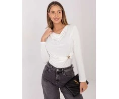 Italy Moda Bluzka-MI-BZ-62492.32-ecru