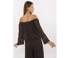 Italy Moda Bluzka-MI-BZ-88500.79-ciemny ruda