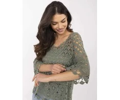 Italy Moda Bluzka-MI-BZ-9007.77-khaki