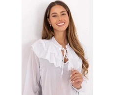 Italy Moda Bluzka-MI-BZ-92335.56-balta
