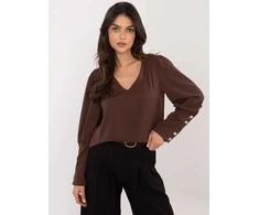 Italy Moda Bluzka-MI-BZ-M721.38-ciemny ruda