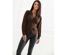 Italy Moda Bluzka-MI-BZ-M862.12-ruda