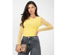 Italy Moda Body palaidinė moterims-IT-BO-21601-1.89-geltona