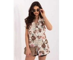 Italy Moda Liemenė moterims-IT-KZ-FL10517.91-ruda