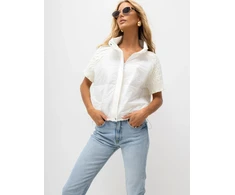 Italy Moda Kamizelka-MI-KZ-3525.86-ecru