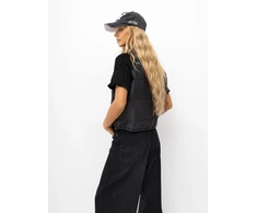 Italy Moda Kamizelka-MI-KZ-3525.86-juoda
