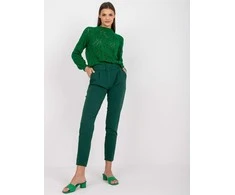 Italy Moda Kelnės-DHJ-SP-12787.21X-tamsiai žalia