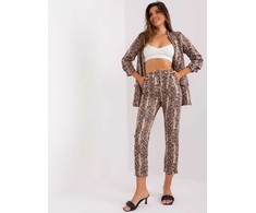 Italy Moda Kelnės-DHJ-SP-13926-3.67P-juoda-smėlio spalvos SALE