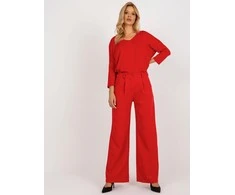 Italy Moda Kelnės-DHJ-SP-15679-1.35X-raudona