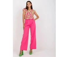 Italy Moda Kelnės-DHJ-SP-15679.01X-tamsiai rožinė