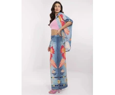 Italy Moda Kelnės-DHJ-SP-19183-6.79-mėlyna