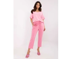 Italy Moda Kelnės-DHJ-SP-20323.70-rožinės spalvos