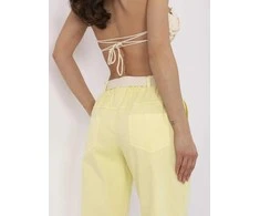 Italy Moda Kelnės-DHJ-SP-20506.79-šviesiai geltonos