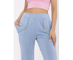 Italy Moda Kelnės-DHJ-SP-20518.12-mėlyna