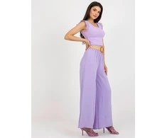 Italy Moda Kelnės-DHJ-SP-8387.57-Šviesiai violetinė