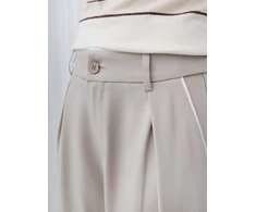 Italy Moda Kelnės-IR-SP-BQ941-9.92-smėlio spalva