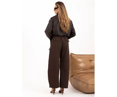 Italy Moda Kelnės-IR-SP-GG-99370.64-ruda