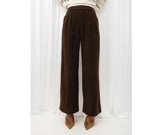 Italy Moda Kelnės-IR-SP-M116081.86-ruda