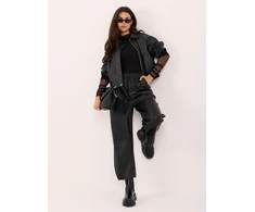 Italy Moda Kelnės-IR-SP-YAC1008.18P-juoda