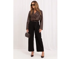Italy Moda Kelnės-IR-SP-YV054B.24-juoda