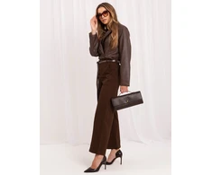 Italy Moda Kelnės-IR-SP-YV056B.69-ruda