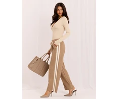 Italy Moda Kelnės-IR-SP-YV2821.02-smėlio spalva
