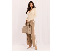 Italy Moda Kelnės-IR-SP-YV2821.02-smėlio spalva