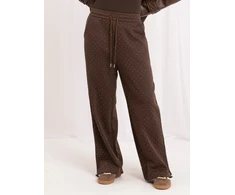 Italy Moda Kelnės-IR-SP-YV5504.66-ruda