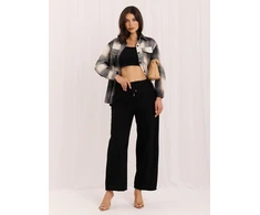 Italy Moda Kelnės-IR-SP-YV5650.46-juoda
