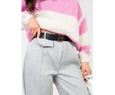 Italy Moda Kelnės-IT-SP-10006.76-pilka