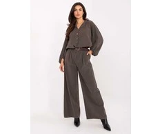 Italy Moda Kelnės-IT-SP-25782.73-ciemny khaki
