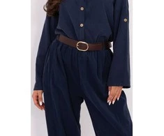 Italy Moda Kelnės-IT-SP-258009.83-ciemny mėlyna