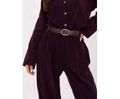 Italy Moda Kelnės-IT-SP-258009.83-ciemny violetinė