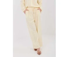 Italy Moda Kelnės-IT-SP-2873.02-jasny geltona