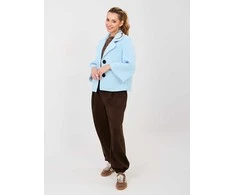 Italy Moda Kelnės-IT-SP-9995.16P-ciemny ruda