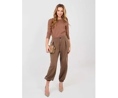 Italy Moda Kelnės-IT-SP-9995.16P-ruda