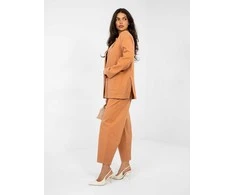 Italy Moda Kelnės-IT-SP-FL10125.78-ciemny oranžinė