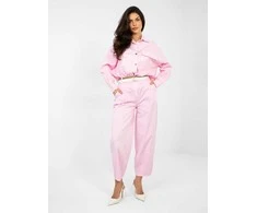 Italy Moda Kelnės-IT-SP-FL10125.78-jasny rožinė