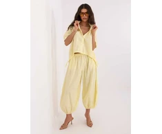 Italy Moda Kelnės-IT-SP-FL10309-1.91-jasny geltona