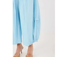 Italy Moda Kelnės-IT-SP-FL9321.96-šviesiai mėlyna