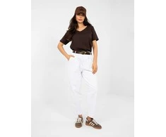 Italy Moda Kelnės-IT-SP-FL9767-1.04-balta