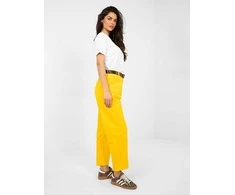 Italy Moda Kelnės-IT-SP-FL9767-1.04-geltona